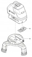 Bosch 3 601 K63 800 Gll 3-50 Laser Level / Eu Spare Parts